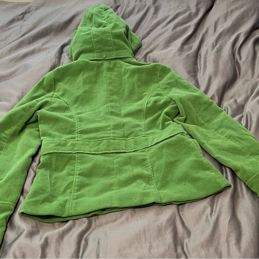 Green Jack by BB Dakota pea coat. Women’s size Large. - Picture 7 of 7